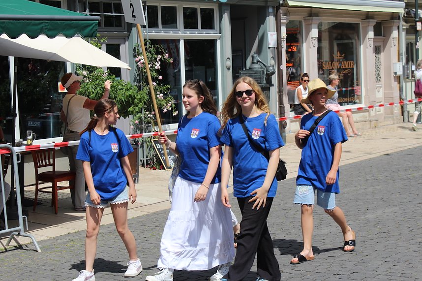 Brunnenfestumzug Bad Langensalza Teil 1