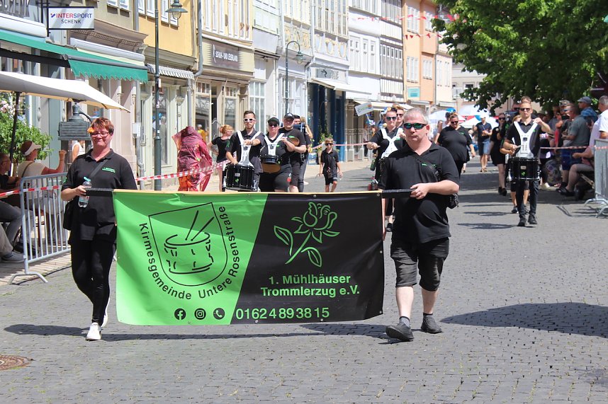 Brunnenfestumzug Bad Langensalza Teil 1