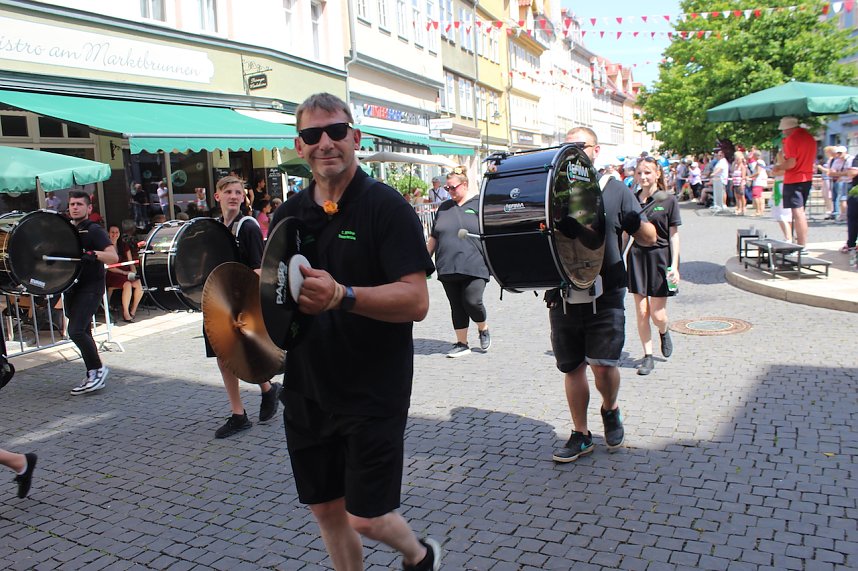 Brunnenfestumzug Bad Langensalza Teil 1