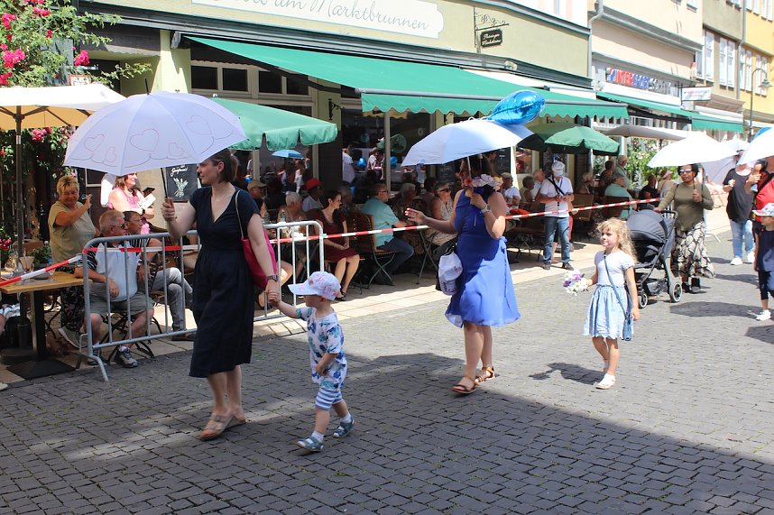 Brunnenfestumzug Bad Langensalza Teil 1
