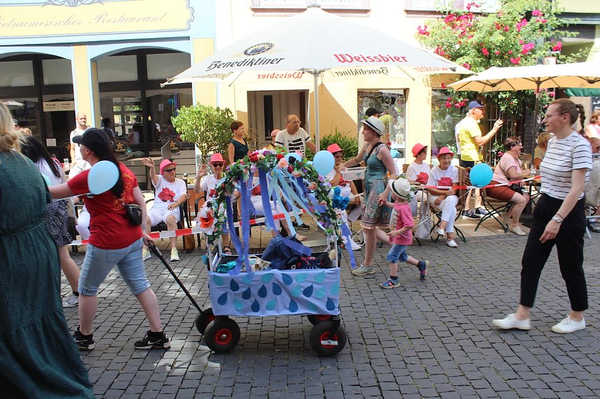 Brunnenfestumzug Bad Langensalza Teil 1