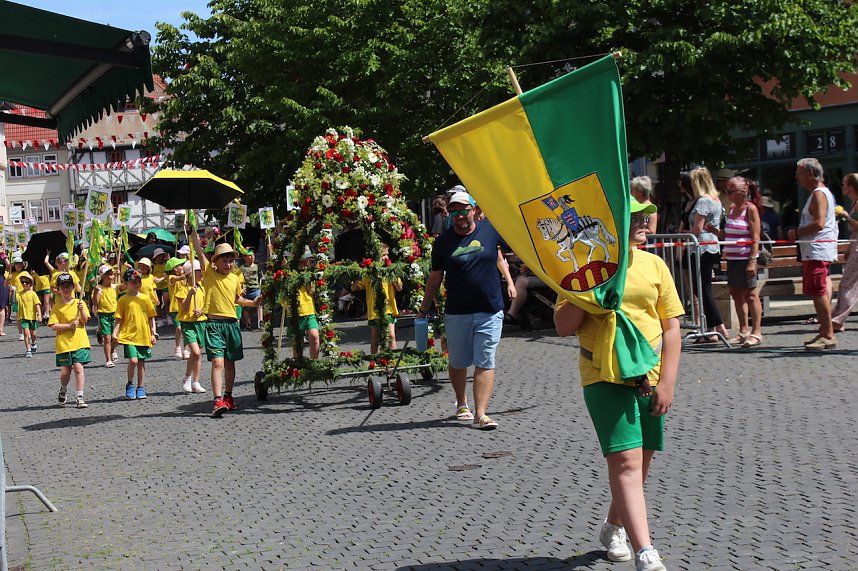 Brunnenfestumzug Bad Langensalza Teil 1