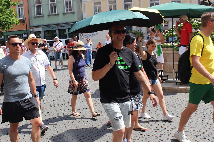 Brunnenfestumzug Bad Langensalza Teil 1