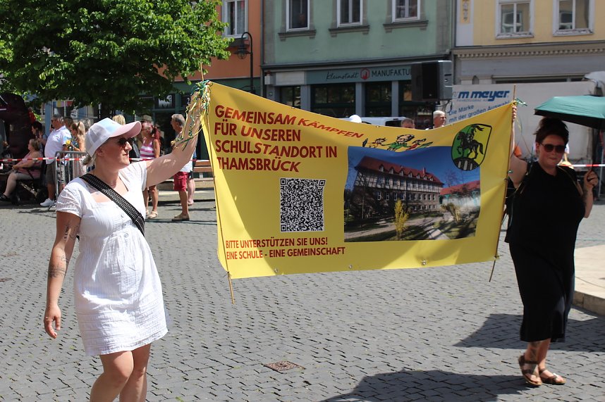 Brunnenfestumzug Bad Langensalza Teil 1