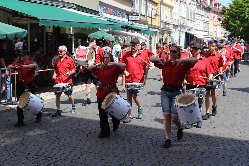 Brunnenfestumzug Bad Langensalza Teil 1