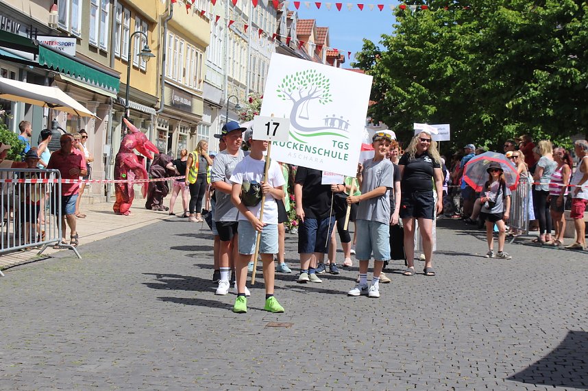 Brunnenfestumzug Bad Langensalza Teil 1