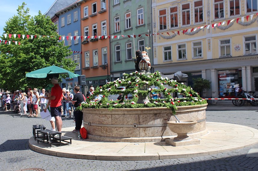Brunnenfestumzug Bad Langensalza Teil 1