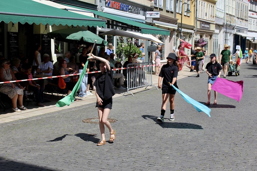 Brunnenfestumzug Bad Langensalza Teil 1