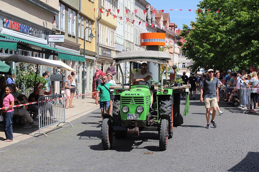 Brunnenfestumzug Bad Langensalza Teil 1