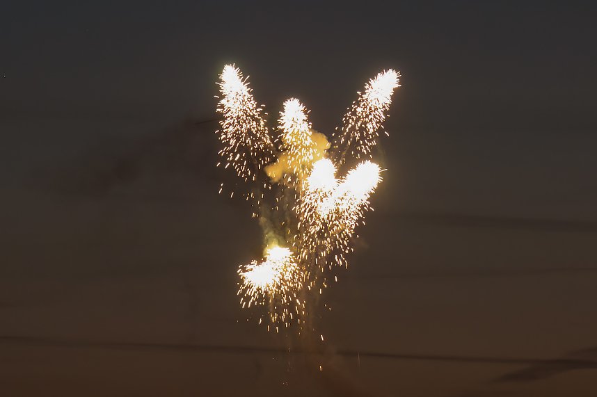 Gro&szlig;es Feuerwerk zum diesj&auml;hrigen Brunnenfest in Bad Langensalza