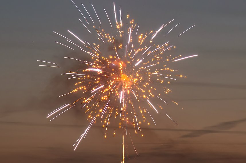 Gro&szlig;es Feuerwerk zum diesj&auml;hrigen Brunnenfest in Bad Langensalza