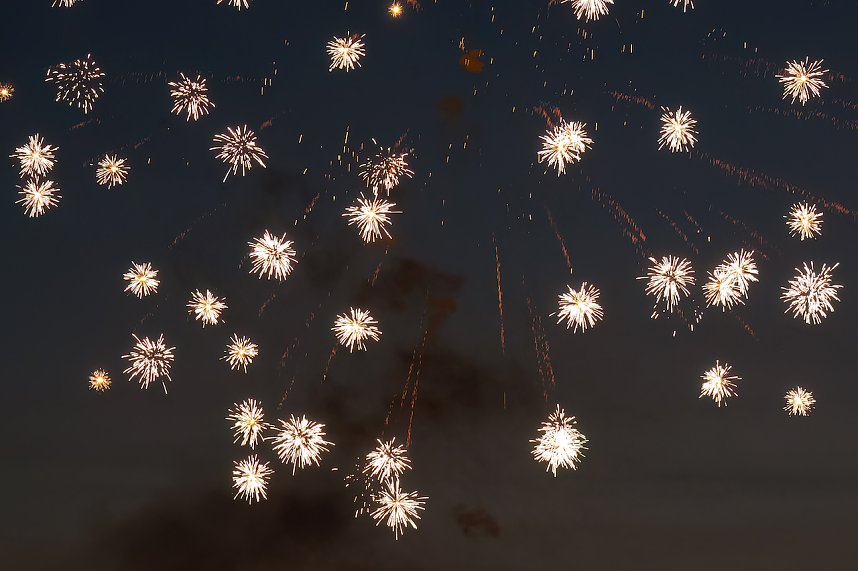 Gro&szlig;es Feuerwerk zum diesj&auml;hrigen Brunnenfest in Bad Langensalza
