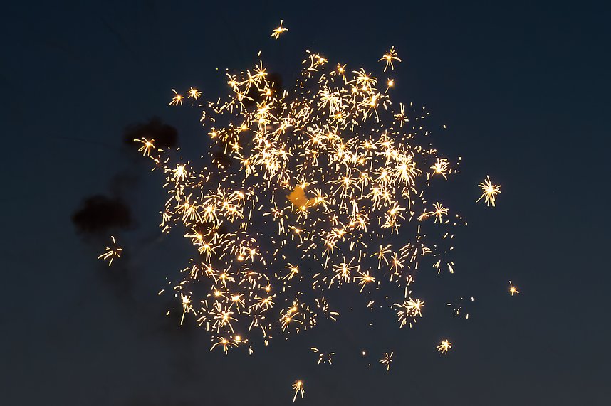 Gro&szlig;es Feuerwerk zum diesj&auml;hrigen Brunnenfest in Bad Langensalza