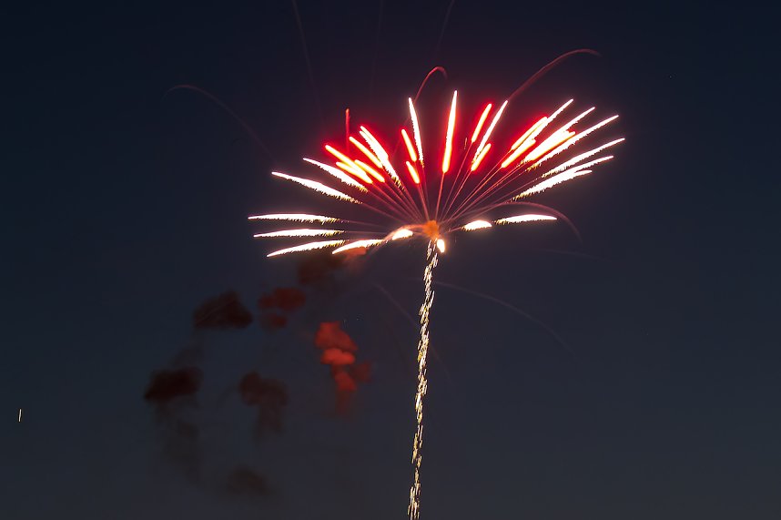 Gro&szlig;es Feuerwerk zum diesj&auml;hrigen Brunnenfest in Bad Langensalza