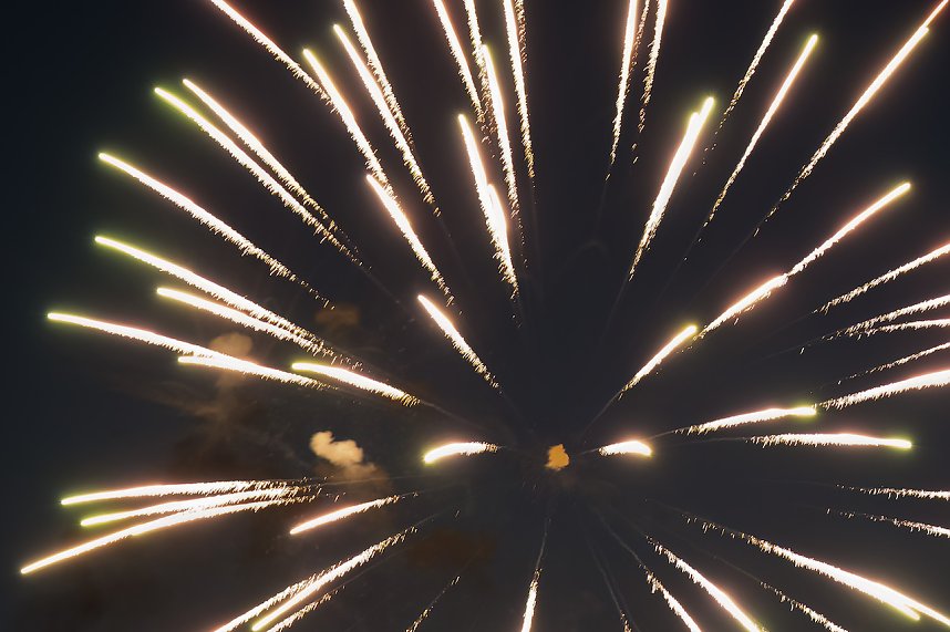 Gro&szlig;es Feuerwerk zum diesj&auml;hrigen Brunnenfest in Bad Langensalza