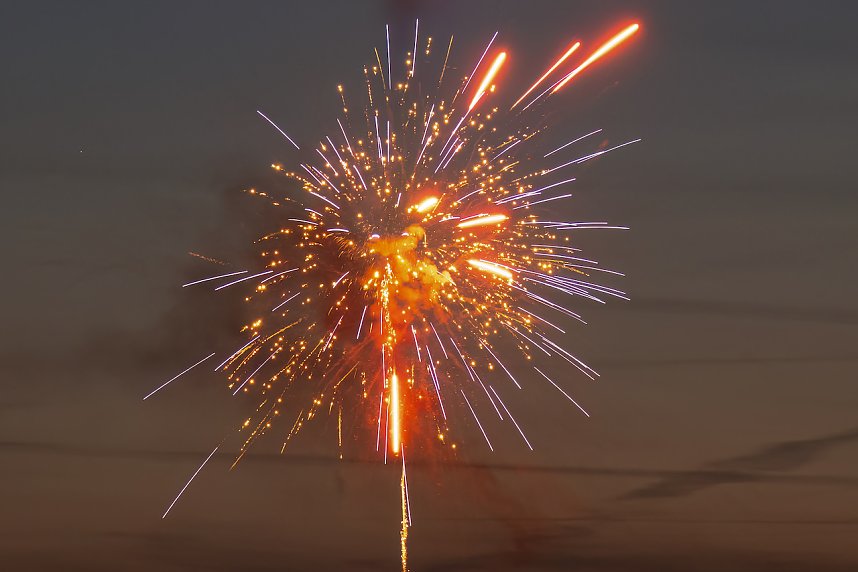 Gro&szlig;es Feuerwerk zum diesj&auml;hrigen Brunnenfest in Bad Langensalza