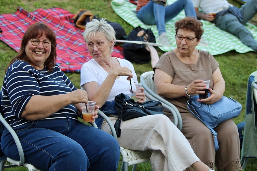 Tolle Stimmung im Rosengarten Bad Langensalza mit Reggae-Kl&auml;ngen