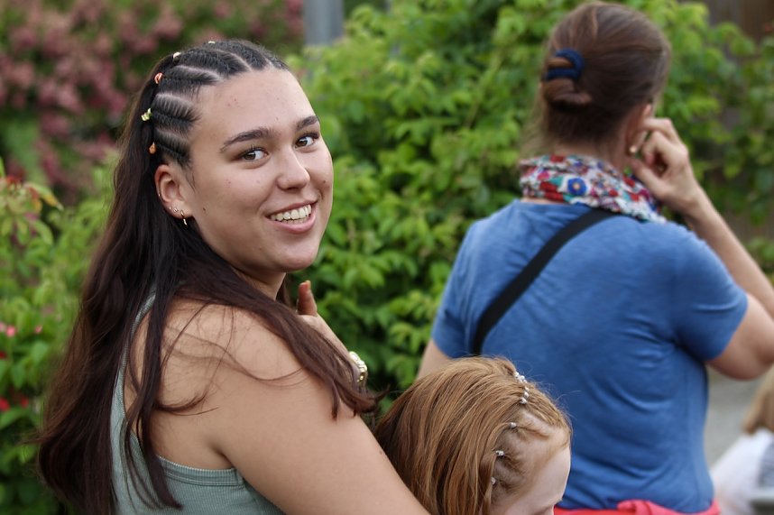 Tolle Stimmung im Rosengarten Bad Langensalza mit Reggae-Kl&auml;ngen