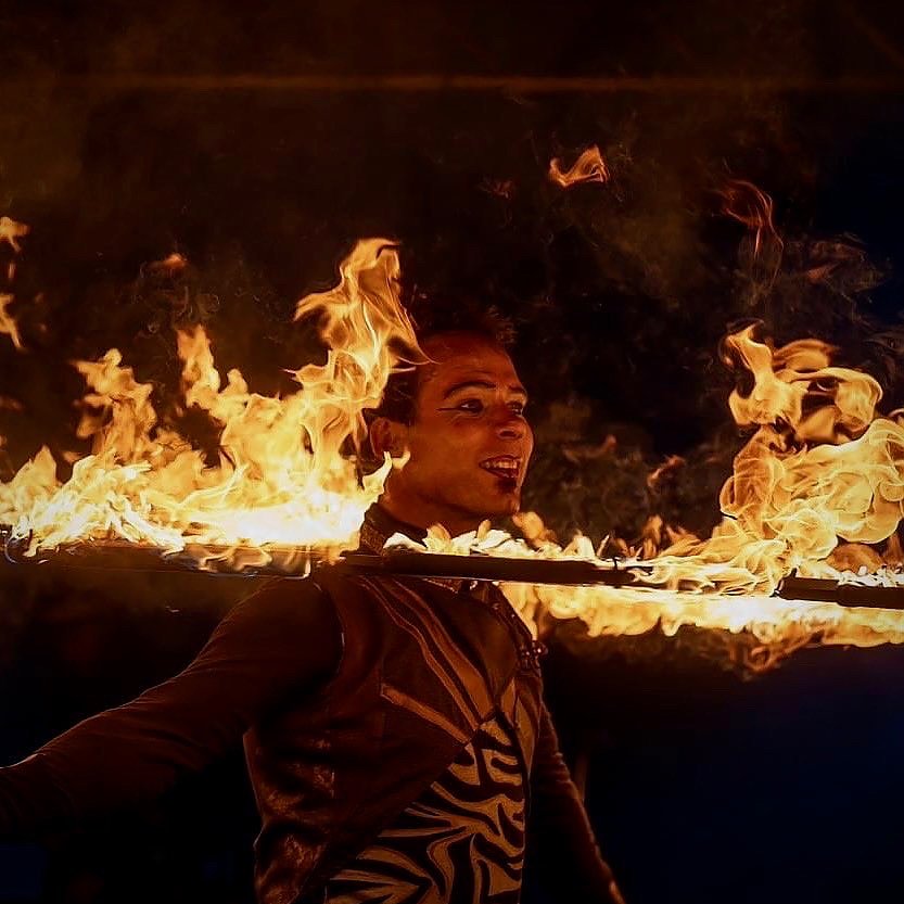 Die Eventpuppets im Einsatz