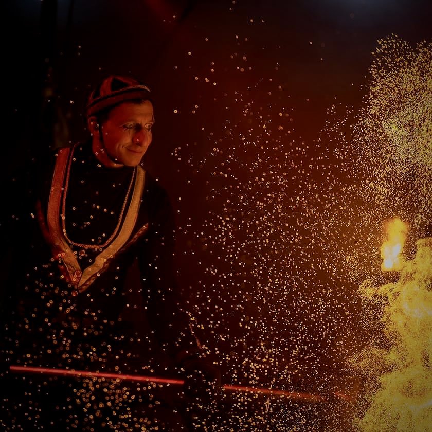 Die Eventpuppets im Einsatz