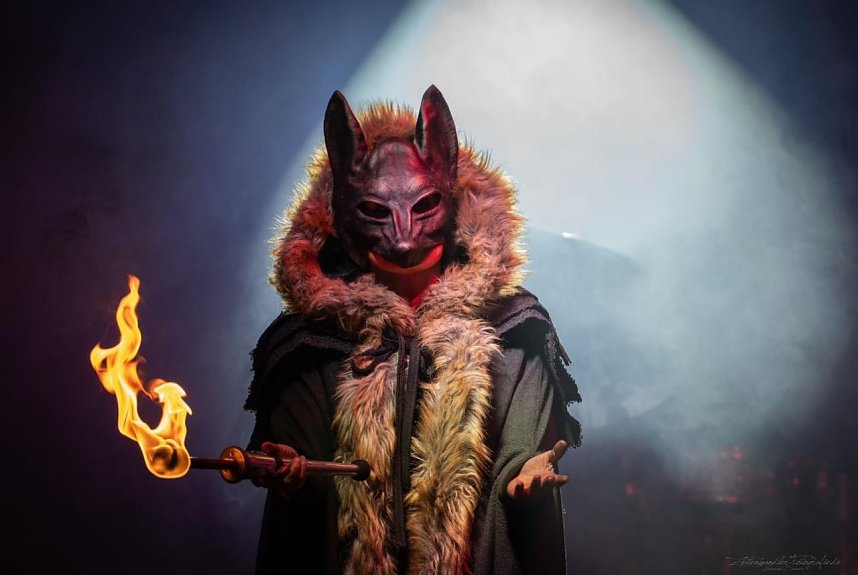 Die Eventpuppets im Einsatz