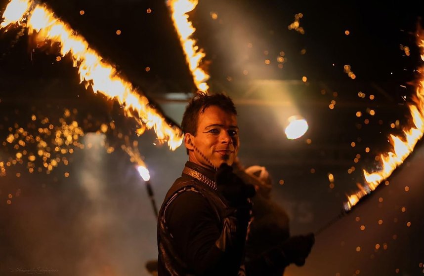 Die Eventpuppets im Einsatz