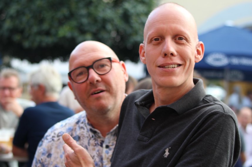 Gute Stimmung auf dem Kornmarkt beim BaLaTon in Bad Langensalza