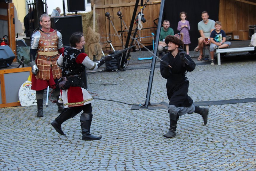 Rittergruppe HEROLD beim 31. Mittelalterstadtfest in Bad Langensalza