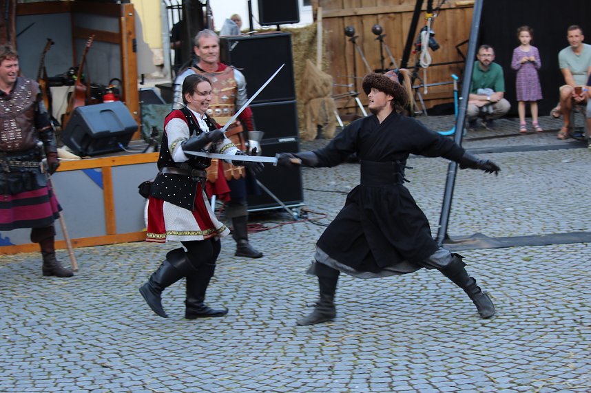 Rittergruppe HEROLD beim 31. Mittelalterstadtfest in Bad Langensalza