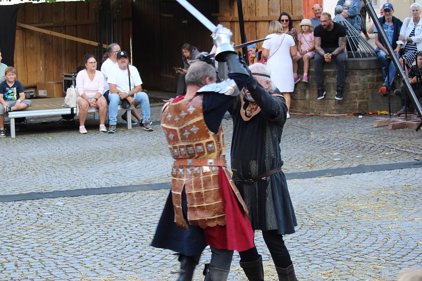 Rittergruppe HEROLD beim 31. Mittelalterstadtfest in Bad Langensalza
