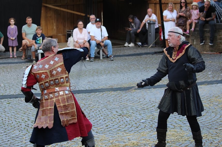 Rittergruppe HEROLD beim 31. Mittelalterstadtfest in Bad Langensalza
