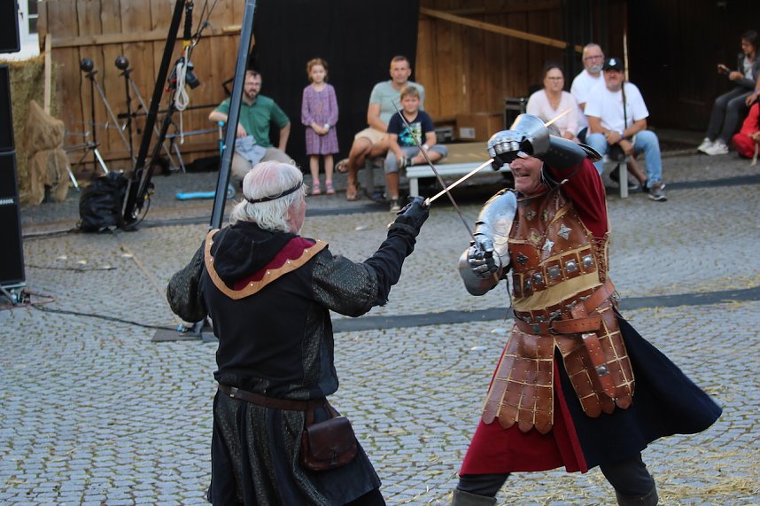 Rittergruppe HEROLD beim 31. Mittelalterstadtfest in Bad Langensalza