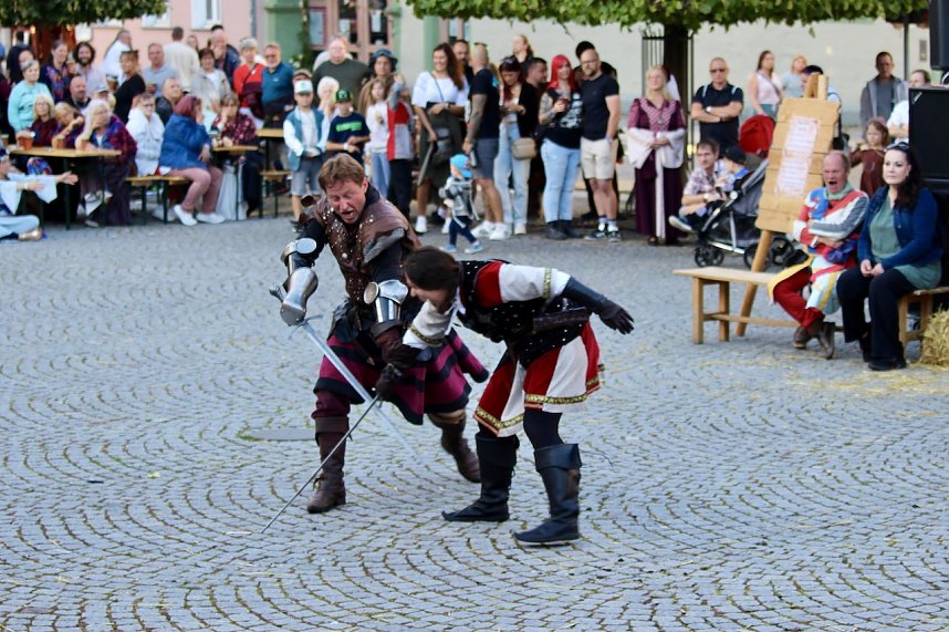 Rittergruppe HEROLD beim 31. Mittelalterstadtfest in Bad Langensalza