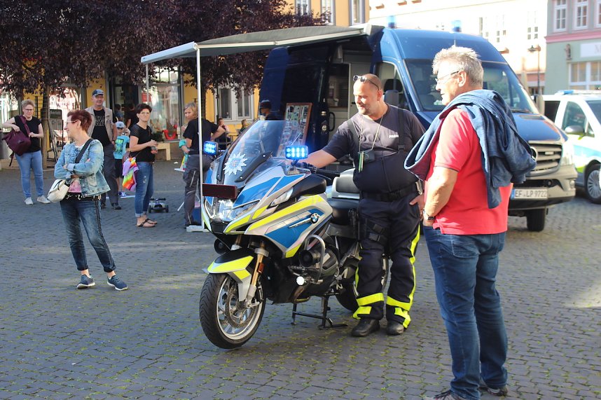 "Coffee with a cop" in Bad Langensalza