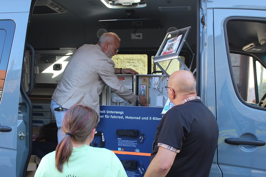 "Coffee with a cop" in Bad Langensalza