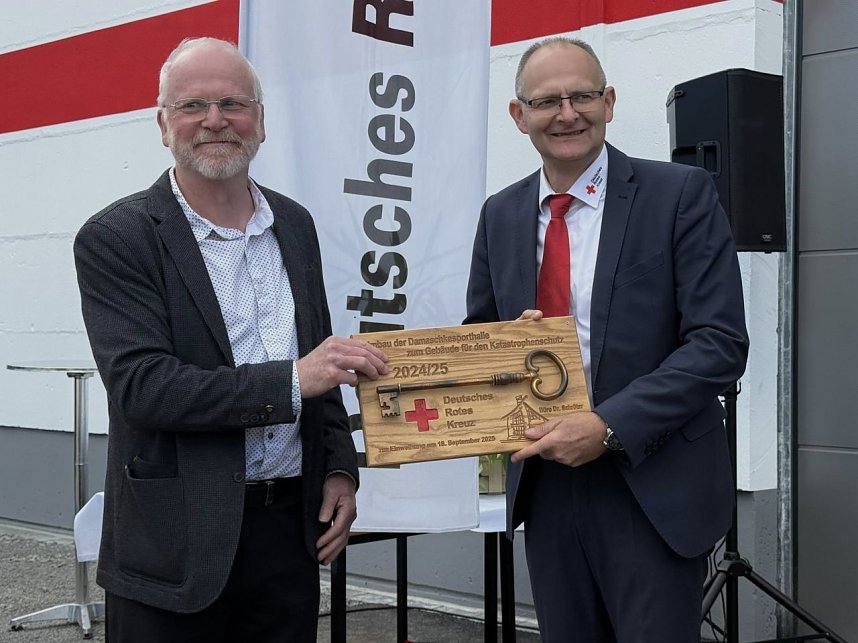 Einweihung des Katastrophenschutzzentrums in M&uuml;hlhausen