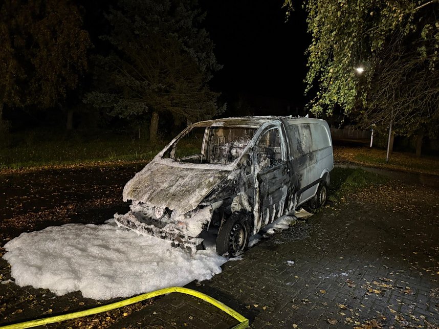 Fahrzeugbrand in der vergangenen Nacht