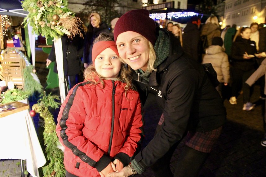 Der Stollen- und Pfefferkuchenmarkt in Bad Langensalza lockte die Besucher mit einem breiten Angebot