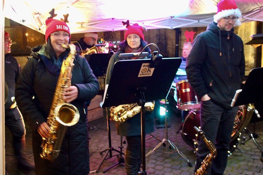 Der Stollen- und Pfefferkuchenmarkt in Bad Langensalza lockte die Besucher mit einem breiten Angebot