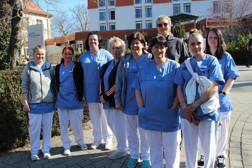 Die guten Seelen der Celenus Klinik in Bad Langensalza