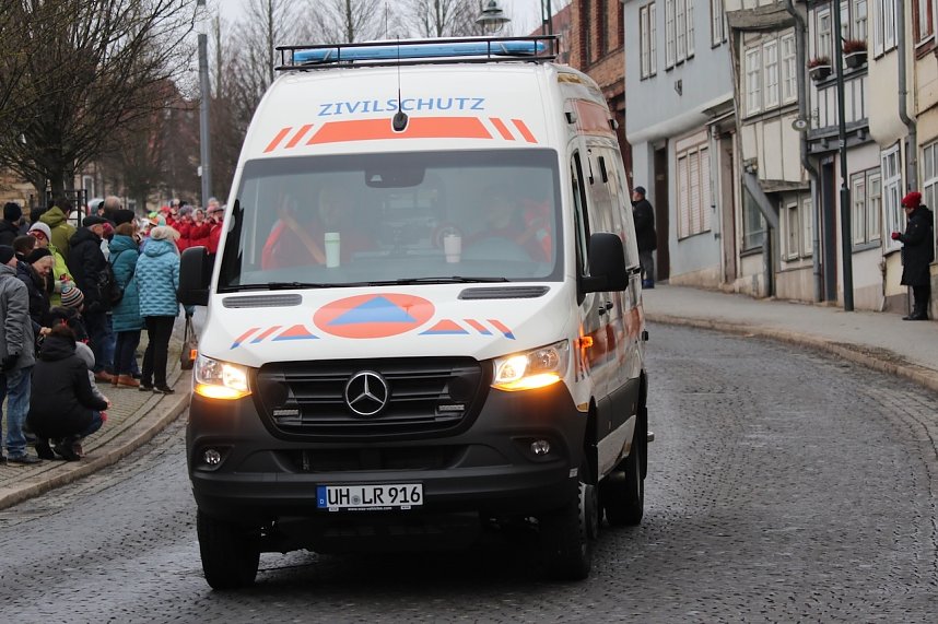 Karnevalsumzug in Bad Langensalza