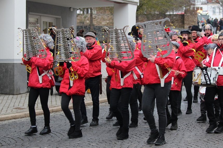 Karnevalsumzug in Bad Langensalza