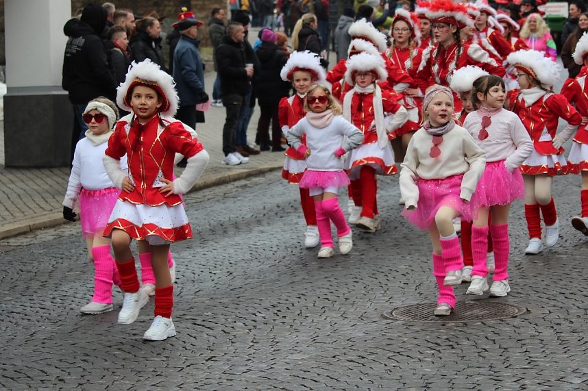 Karnevalsumzug in Bad Langensalza