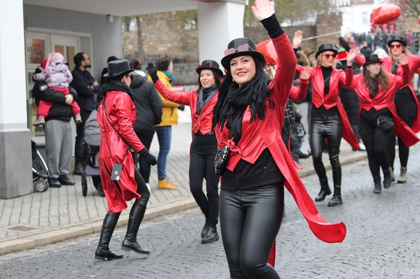 Karnevalsumzug in Bad Langensalza