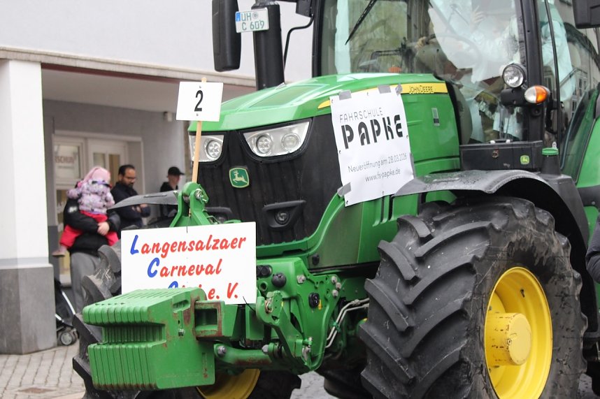 Karnevalsumzug in Bad Langensalza