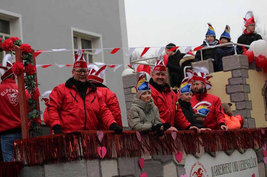 Karnevalsumzug in Bad Langensalza