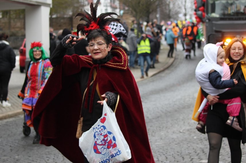 Karnevalsumzug in Bad Langensalza