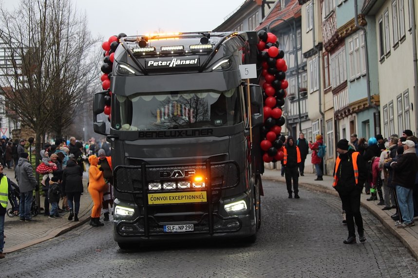 Karnevalsumzug in Bad Langensalza