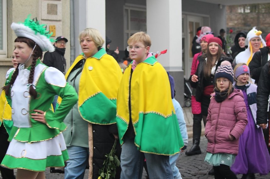 Karnevalsumzug in Bad Langensalza