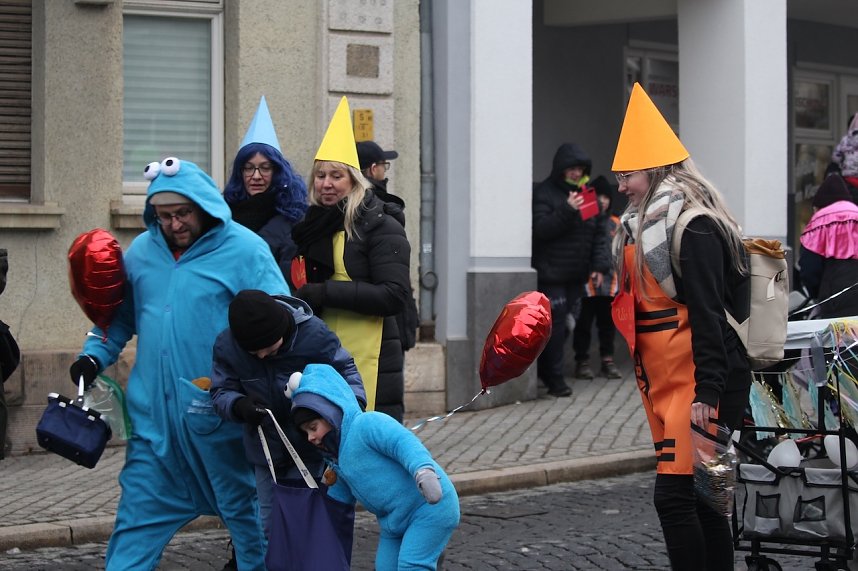 Karnevalsumzug in Bad Langensalza